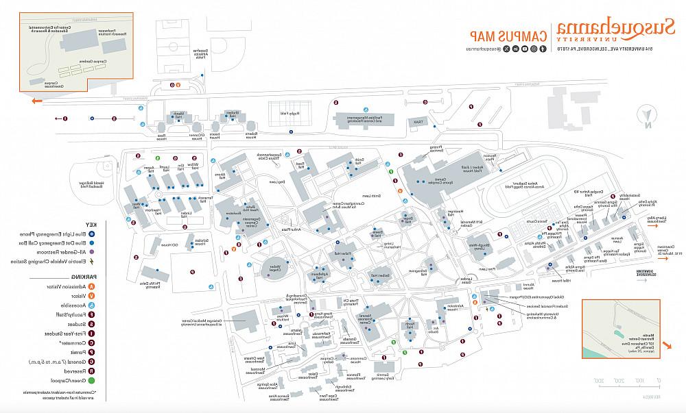 Illustrated Campus Map 2021